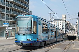 Rame du tramway de Rouen