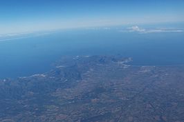 Cap de Creus vanuit de lucht