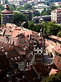 Exterior: seen looking down from the Nuremberg Castle