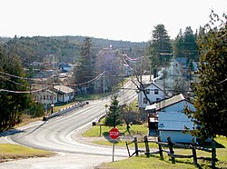 Highway 509 in Plevna