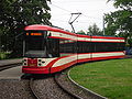 Bombardier Flexity Classic na pętli Strzyża, 2009 rok