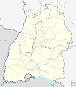 Kehl trên bản đồ Baden-Württemberg