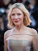 A photograph of Cate Blanchett