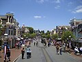 Main Street U.S.A. in het Disneyland Park (Anaheim)