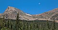 Buchanan Pass centered with Sawtooth to left