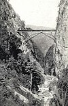 Namiti Bridge on the Kunming-Hekou Railway in 1911