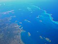 This part of the lagoon, near Dumbéa and Païta, in the North-West of Nouméa, is not included in the UNESCO world heritage sites.