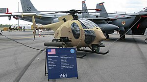 Boeing AH-6 auf der Singapore Air Show 2010