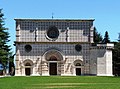 La basilique Santa Maria di Collemaggio.