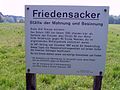 Schild Friedenskreuz Bell (Hunsrück)