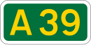 A39 road