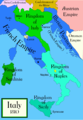 Italy in 1810