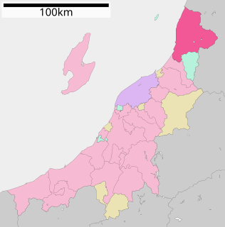 村上市位置図