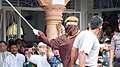 Image 104Public caning in Aceh. The westernmost special province is one of the few regions within Indonesia that implement full Islamic sharia law, where public caning is frequently held. Caution is required for visitors regarding clothing, modesty issues, morality and consumption of alcohol, to avoid troubles with the local authority. (from Tourism in Indonesia)