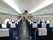 CRH380A的二等座車廂