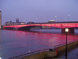 London Bridge, waar de aanslag plaatsvond