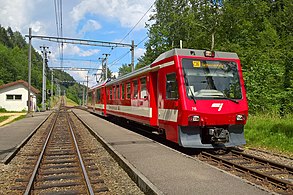 ABt 715 mit einer GTW-Front, umgebaut aus dem B 756 in Combe-Tabeillon