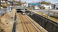 愛知環状鉄道線（北松山町内）