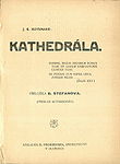 Kathedrála, vydal R. Promberger, Olomouc, 1912