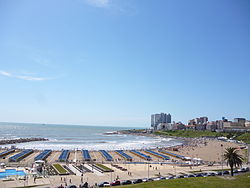 View of Cabo Corrientes from the Varese beach