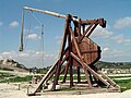 Replica Trebuchet siege engine