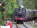 Image 12 Credit: Michael Wilmore The Kent & East Sussex Railway was opened by Colonel H.F. Stephens, the railway engineer, in 1900. At its fullest extent, it ran nearly 22 miles[35km] from Robertsbridge on the Tonbridge to Hastings main line to Headcorn on the main line between Tonbridge and Ashford, Kent. More about the Kent & East Sussex Railway... (from Portal:Kent/Selected pictures)