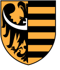 Wappen des Powiat Lubański