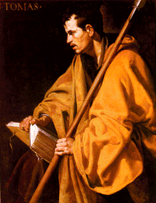 Apostolul Toma, de Diego Velázquez, c.1620