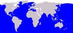 Fin whale range