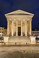 Portic roman antic al Maison Carrée (Nîmes, Franța)