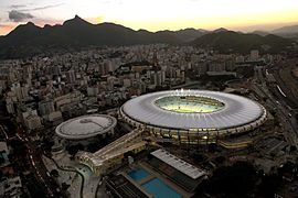 Estadio Maracanã 80 000 espectadores Río de Janeiro