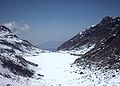 Tsongmo Lake in winter