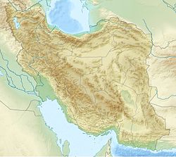 2010 Damghan earthquake is located in Iran