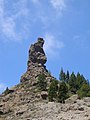 Roque del Fraile, situado xunto ao Nublo.