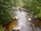 La Vienne près de Rempnat, sur le plateau de Millevaches