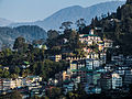 Gangtok seen from Tibet Road.