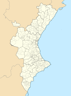 Moncada is located in Valencian Community