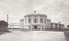 Vieille photographie du lycée Jean-Zay.