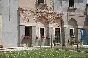 Detail of the blind arches