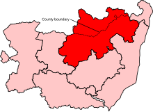 Location of Waveney Valley Constituency in Suffolk following the 2023 Boundary Review