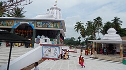 Left view of the temple