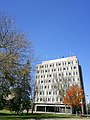 Pioneer Tower (campus radio station, faculty offices)