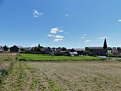 Skyline of Saint-Priest-la-Plaine