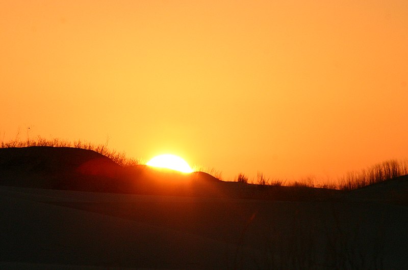 Sanddunes Sunrise