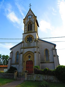 Skyline of Han-sur-Nied