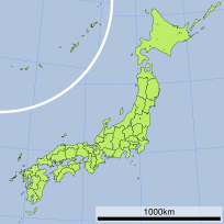 池田湖の位置（日本内）