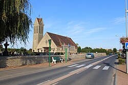 Skyline of Varaville