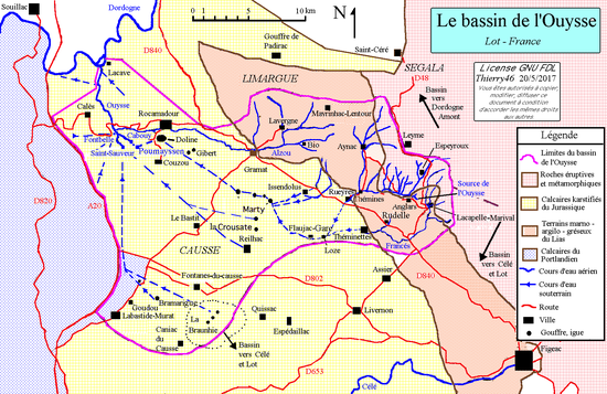 Carte géologique.