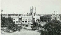 A panoramic view of Chepauk Palace