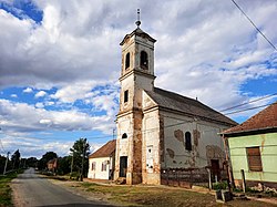 Kistamási református temploma